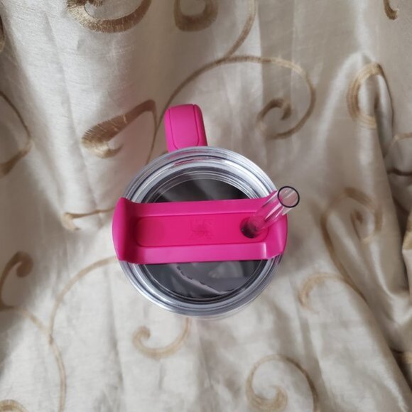 NWT HTF STANLEY Quencher H2.0 Tumbler Hot Pink Ombre - Camelia Gradient 30 oz - Picture 6 of 7